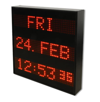 Datumska ura s priključkom za omrežje Ethernet TCP/IP